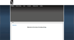 Desktop Screenshot of monkey-diving.com